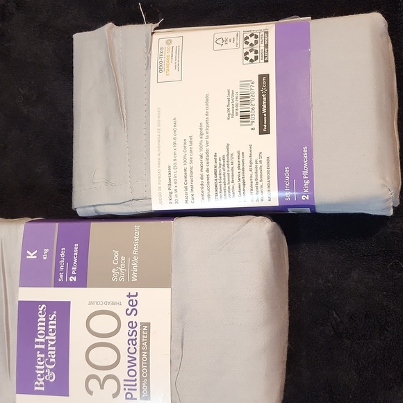 2 Sets KING pillow cases - Picture 2 of 2